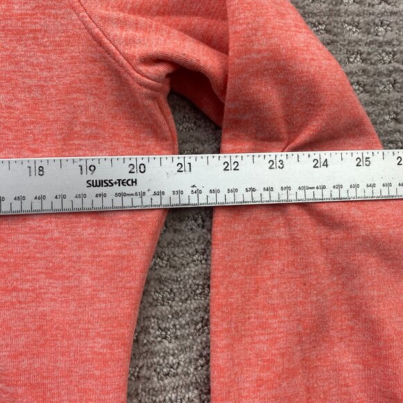 O'Neill Scuba Hoodie Sweater Women Extra Large XL Orange Full Zip Activewear - Picture 11 of 12